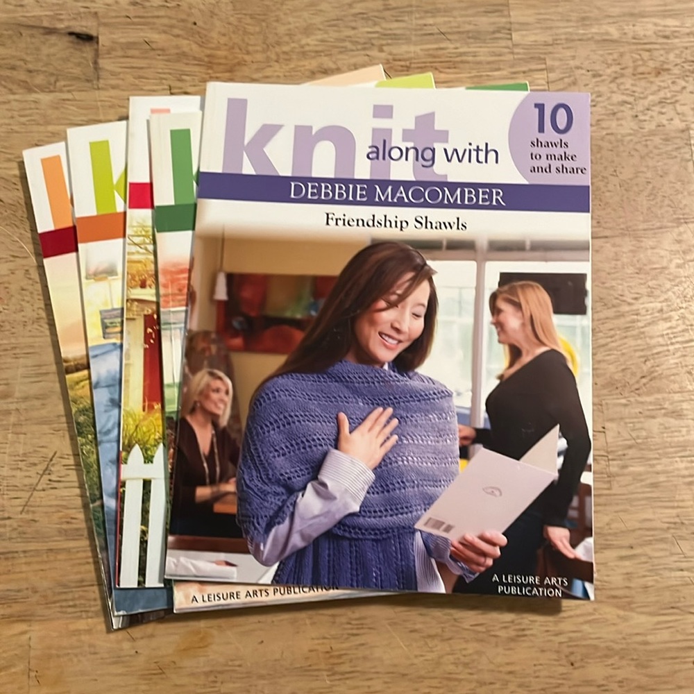 Knit Along With Debbie Macomber Bundle of  Six Books